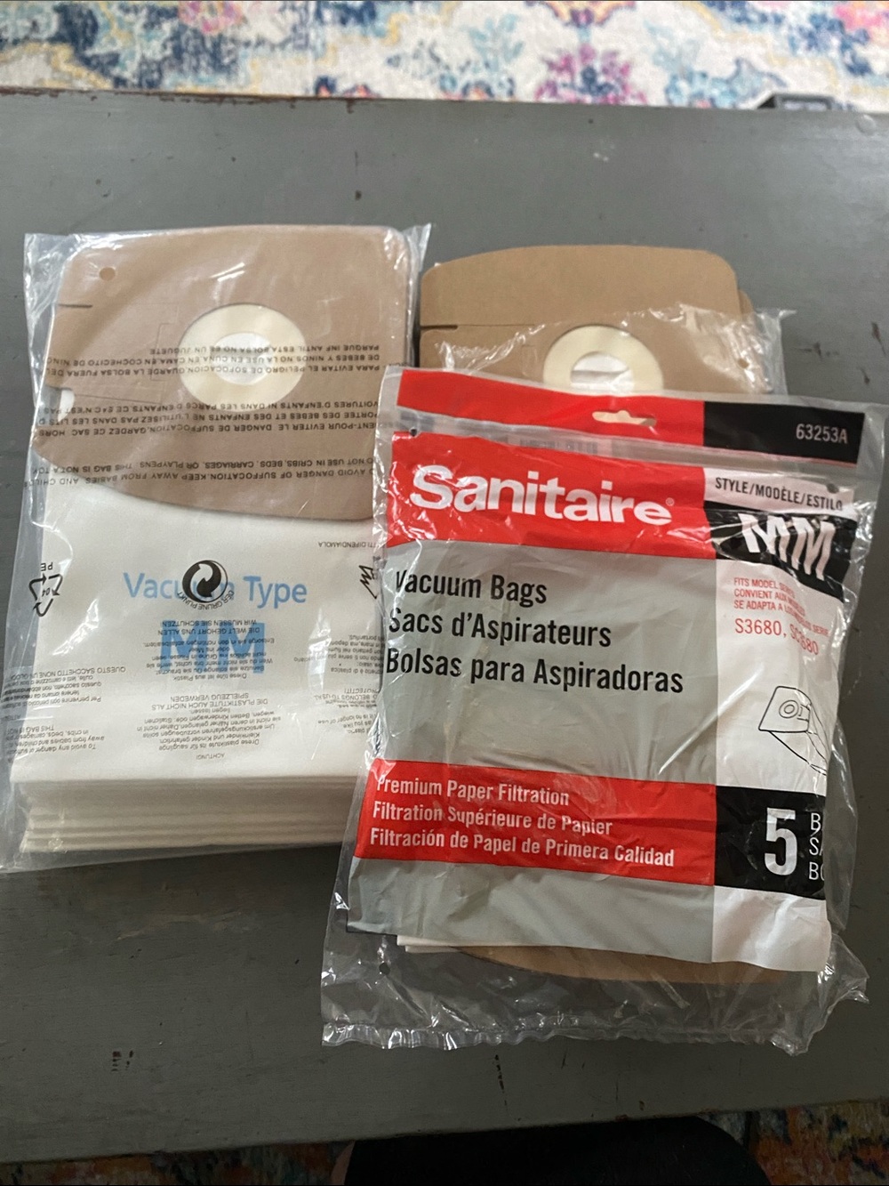 23 MM Type Vacuum Bags